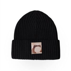 HatPhile Matsumoto Hoji Japanese Frog Patch Art Beanie